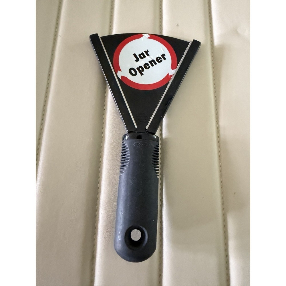 BRAND NEW! OXO Good Grips Stainless Steel Jar Opener Black